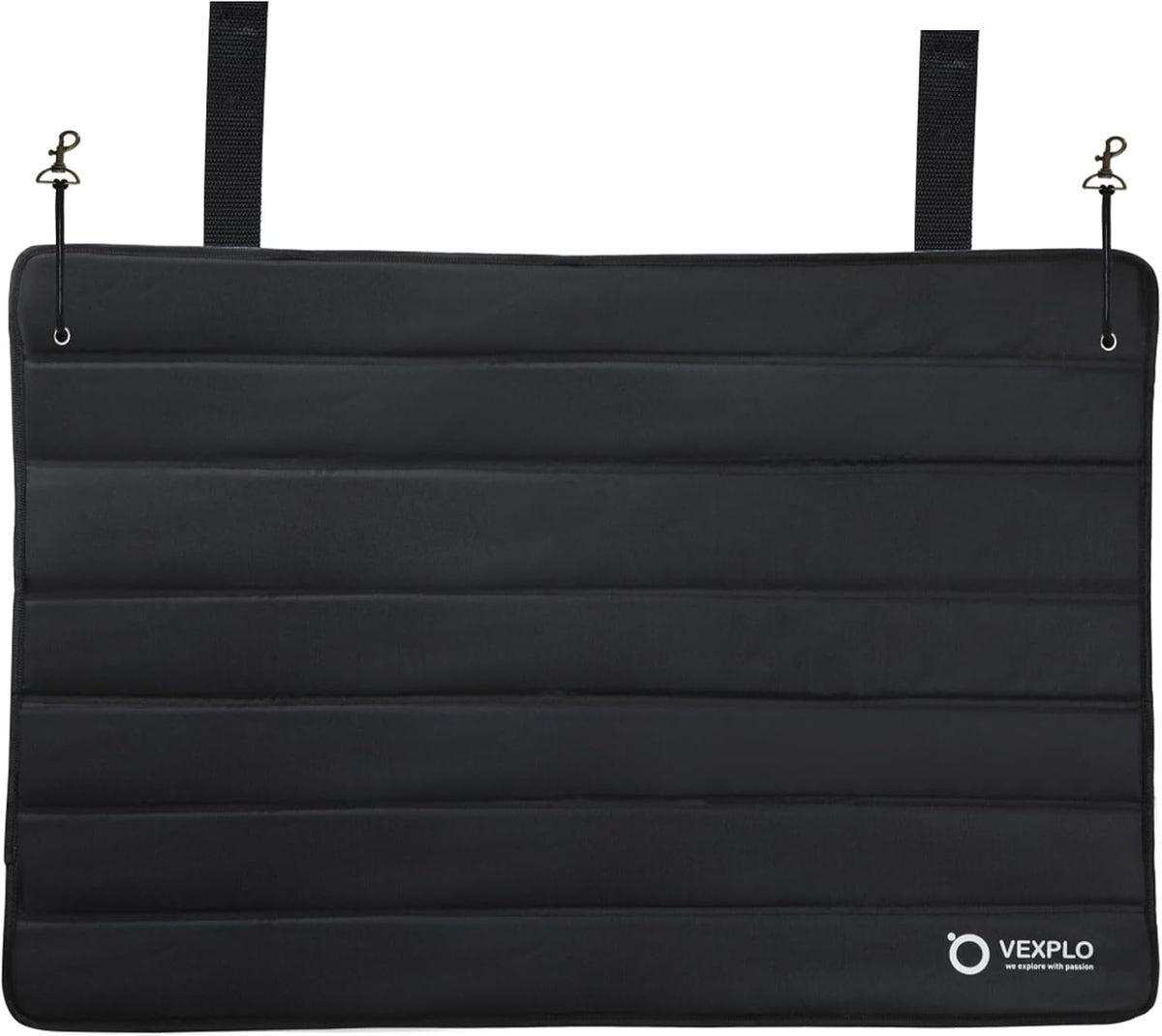 VEXPLO Large Rear Bumper Guard for Cars SUV Anti-Scratch Bumper Protector | 38 x25 inches Universal Fold and Go Bumper Cover, Protect from Scratches Loading Scooter Rollator WheelChair Walker Dog Paw