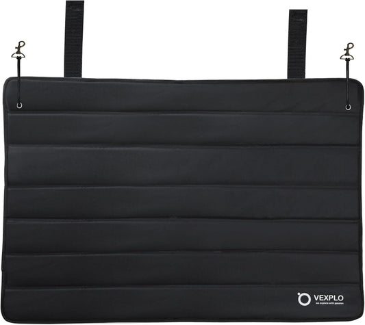VEXPLO Large Rear Bumper Guard for Cars SUV Anti-Scratch Bumper Protector | 38 x25 inches Universal Fold and Go Bumper Cover, Protect from Scratches Loading Scooter Rollator WheelChair Walker Dog Paw