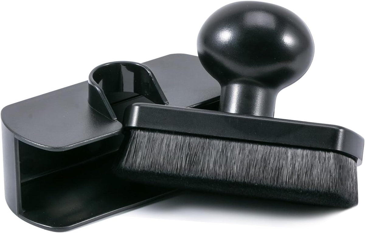 UNIMEIX Tire Shine Applicator Brush Large Vegan Tire Shine Brush with Storage Stand for Vehicles Tire Shine Polish Wax and Car Wash
