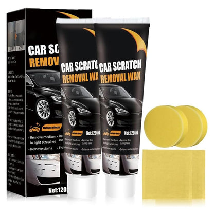 Scratch Remover for Vehicles,2026 New Scratch Removal Wax,Containing Wiping Sponge car Paint Scratch Repair Polishing Wax,Used for Deep Scratches on Various Vehicles (2pc)