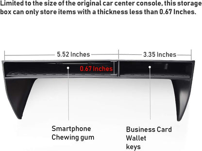 Jaronx Center Console Organizer Compatible with Toyota RAV4 2025 2024 2023 2022 2021 2020 2019, Center Console Glove Box Divider Storage Glove Box Organizer Tray
