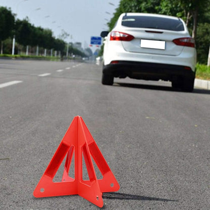 Gavigain Emergency Triangles, Portable Car Emergency Breakdown Triangle Warning Reflective Warning Sign for Road Safety, normal