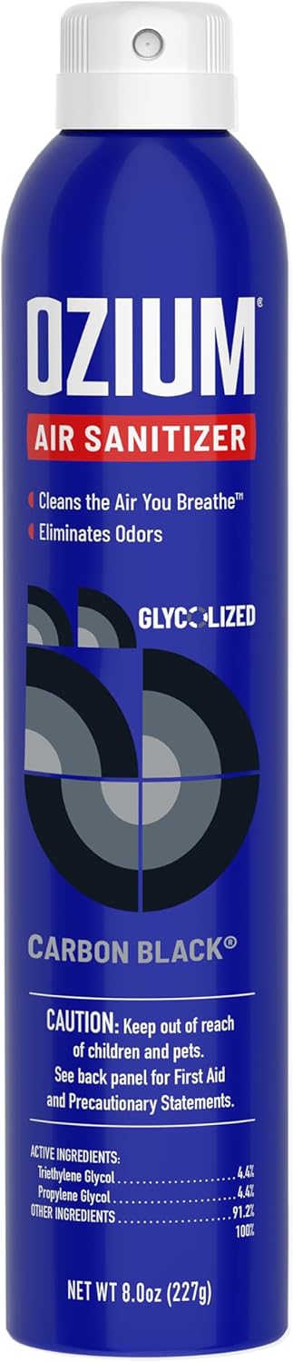 Ozium 8 Oz. Air Sanitizer & Odor Eliminator for Homes, Cars, Offices and More, Original Scent, Pack of 2