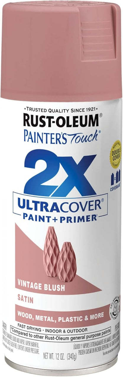 Rust-Oleum 334029 Painter's Touch 2X Ultra Cover Spray Paint, 12 oz, Gloss Clear - Colors D