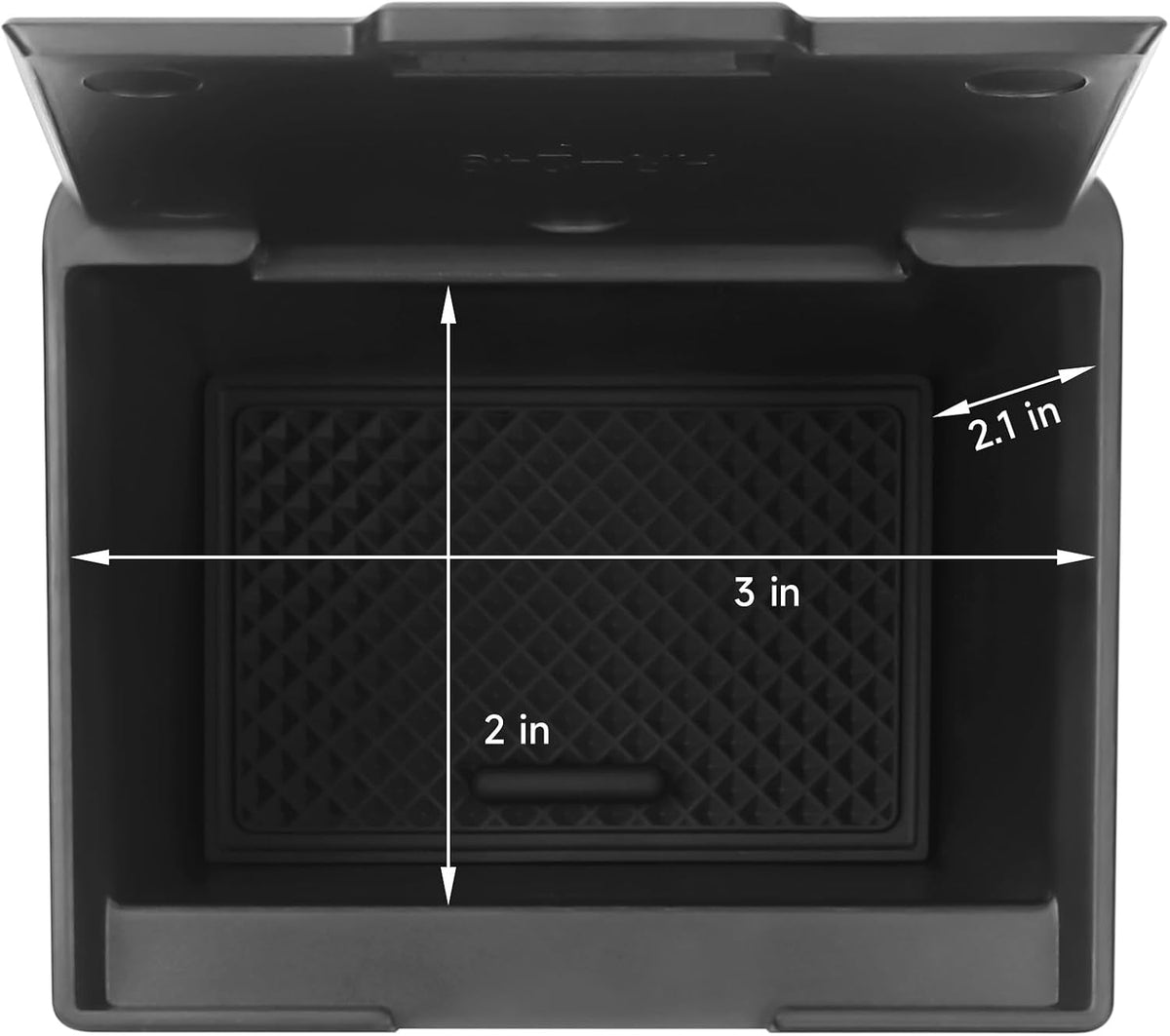 Glove Box Dividers Organizer Compatible with Toyota 2016-2020 2021 2022 2023 Tacoma Accessories Black ABS Material Center Console Organizer