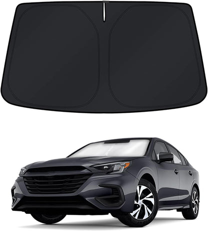 KUST Windshield Sun Shade for Toyota RAV4 2019-2022 2023 2024 2025 2026 Window Accessories Shade Sun Visor Cover Foldable Block UV Rays - Colors D