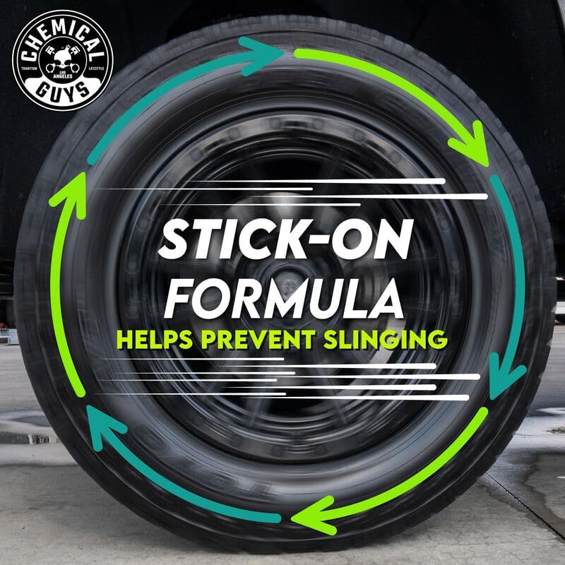 Chemical Guys HydroShield Vinyl, Rubber & Plastic Ceramic Shine Coating - Plastic Restorer for Interior & Exterior Trim, Tires & Trim - Restores Shine, Safe for Cars, Trucks & RVs, 16 fl oz
