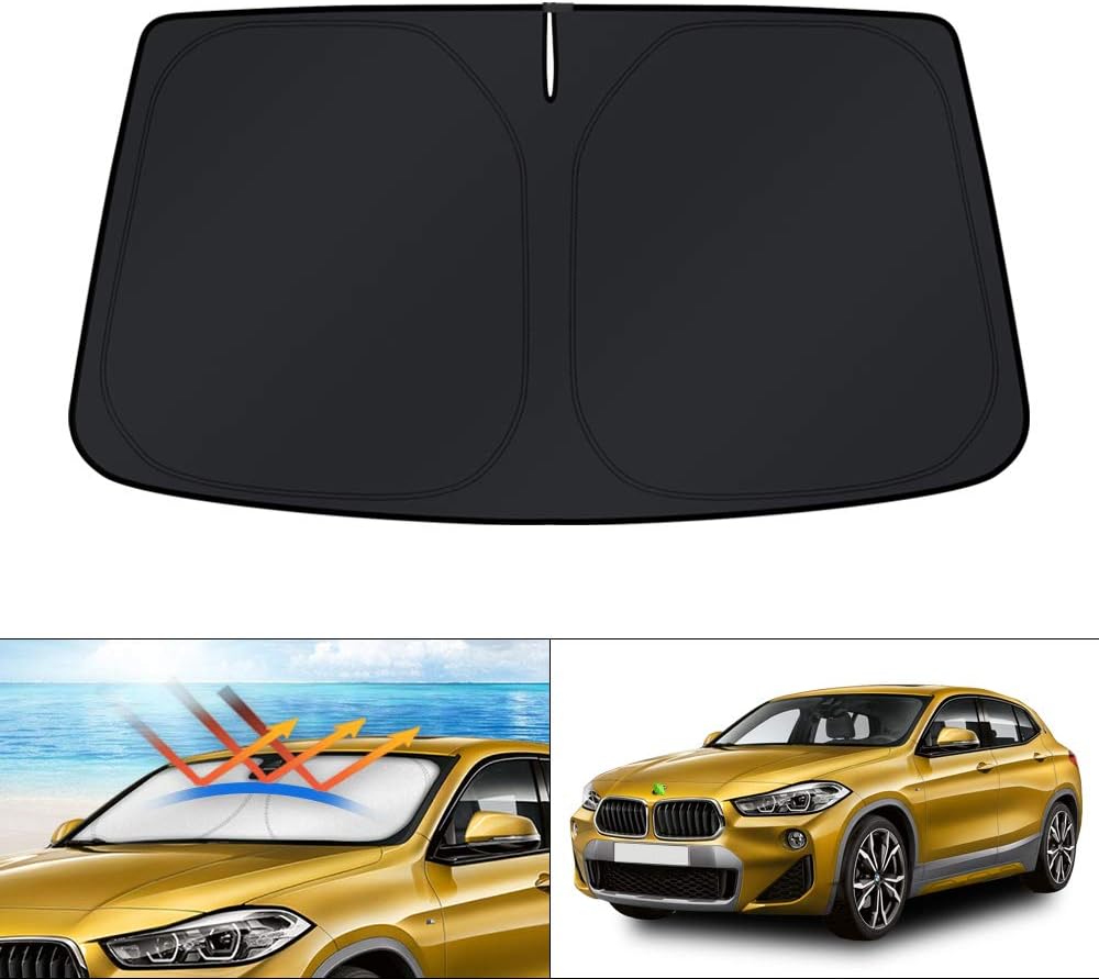 KUST Windshield Sun Shade for Toyota RAV4 2019-2022 2023 2024 2025 2026 Window Accessories Shade Sun Visor Cover Foldable Block UV Rays - Colors C