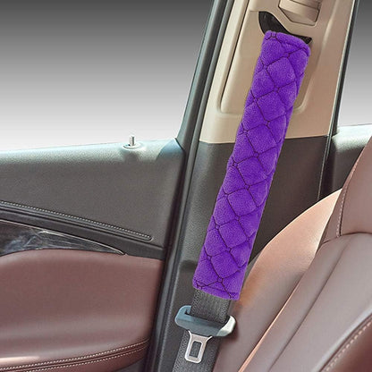 surpassme Car Seat Belt Pads Cover, 2 Pack Seat Belt Shoulder Strap Covers Protector to Release Stress to Your Neck and Shoulder for a Safety Driving (Pink)