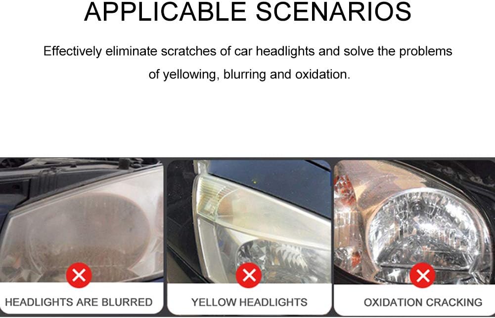 Atomizing Cup Car Headlight Lens Repair Tool Restoration Auto Restore Kit Clear, Refurbished Restoration Renovation Heating Atomization Cup Refurbish Kit