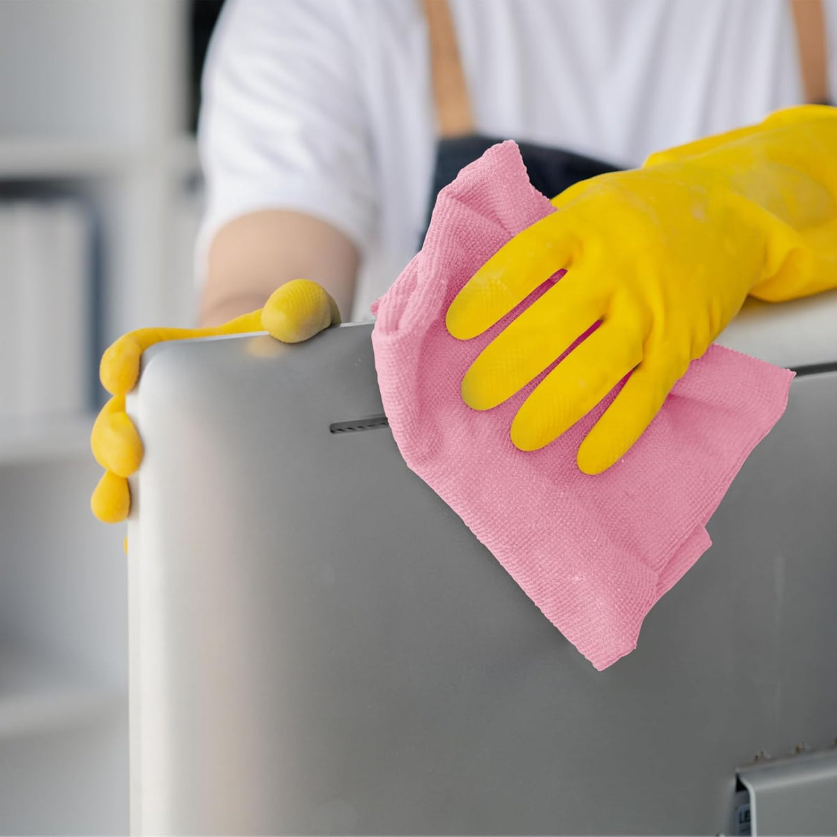 Avalon Towels Microfiber Cleaning Cloths (Value Pack of 36) - Size 16 x 16 Inches, Highly Absorbent Cleaning Rags, Lint Free, Reusable and Washable, Microfiber Towels for Cars