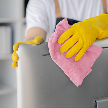 Avalon Towels Microfiber Cleaning Cloths (Value Pack of 36) - Size 16 x 16 Inches, Highly Absorbent Cleaning Rags, Lint Free, Reusable and Washable, Microfiber Towels for Cars