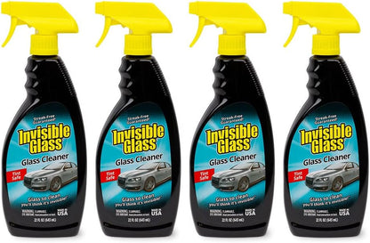 Invisible Glass 92164-2PK Premium Glass Cleaner Spray for Car Windshields and Windows, Automotive and Home Window Cleaner, Streak-Free, Ammonia-Free, Tint-Safe – 22 fl oz (Pack of 2)