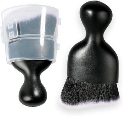 AOCISKA Car Interior Detailing Brush,Soft Bristle Cleaning Brush Car Detailing Brush Dusting Brush,Car Interior Cleaning Tool,Auto Detail Brush Car Dash Duster Brush (Black)