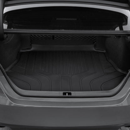 Floor Mats for Toyota Sienna 2021-2026, All Weather Floor Mats Lower Trunk Cargo Liner Accessories, Full Coverage Set (Fit 8-Seat with Spare Tire)