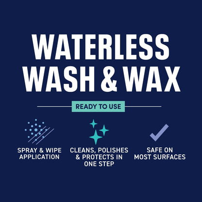 Bioesque Waterless Wash & Wax, Ready to Use Formula for Cars, Trucks, Boats, RVs, Motorcycles, & More, 32 Fl Oz (Pack of 1)