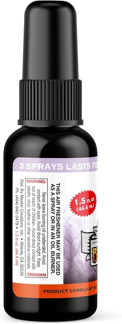 BluntPower (Baby Powder, 1 Pack) Concentrated Air Freshener Spray - Oil-Based Room Diffuser Spray - Long-Lasting Bathroom Scent, Car Freshener & Odor Eliminator - Colors B