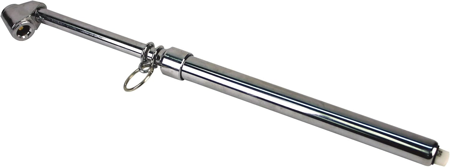 Slime 20049 Tire Pressure Gauge, Large Face Dial Analogue Gauge, 5-60 PSI