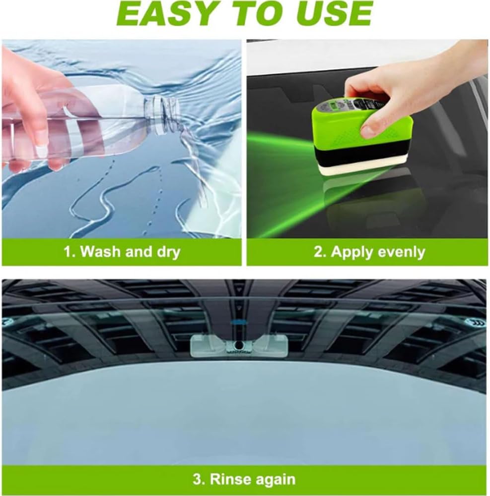 2026 New Clear Vision Windshield Cleaner, Clear Vision Glass Cleaner, Automotive Clears Vision Window Cleaner, Crystal-Clear View in Any Weather, Ultimate Clarity in Any Weather (1PC)