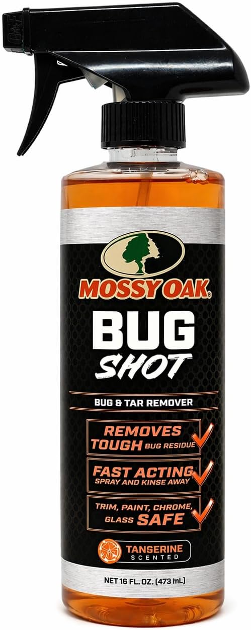 Mossy Oak Road Grime & Tar Remover - Removes Splatter, Road Tar, and Tree Sap - 16 oz, Ready-to-Use, Safe for Cars, Trucks, UTVs and ATVs