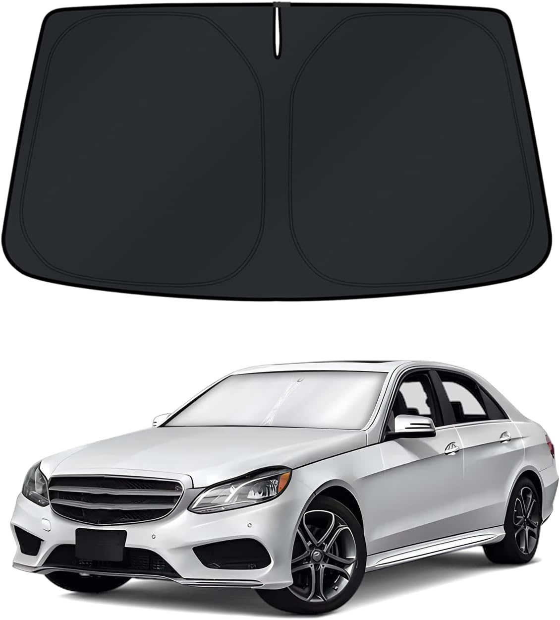 KUST Windshield Sun Shade for Toyota RAV4 2019-2022 2023 2024 2025 2026 Window Accessories Shade Sun Visor Cover Foldable Block UV Rays - Colors C