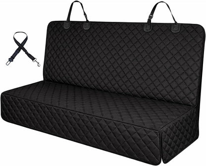 fidozen Waterproof Dog Car Seat Cover for Back Seat: Suitable for Small and Large Dogs, Hammock and Pet Protector, Backseat seat Cover (Full Bench, Medium(54" W))