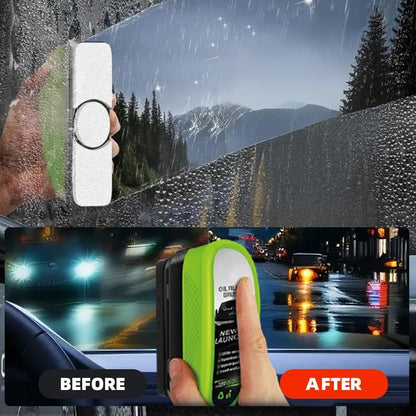 Car Windshield Oil Film Remover, Accessories, Automotive Oil Film Cleaning Brush, Multifunctional Cleaning Brush, Windshield & Side Window Cleaning Tool, Wash Accessories,