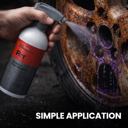KOCHCHEMIE - Reactive Rust Remover - pH Neutral Cleaner; Use for Rust, Metal Particles, Burnt-in Brake Dust and Other Pollutants; Gentle Formula (500 milliliters)