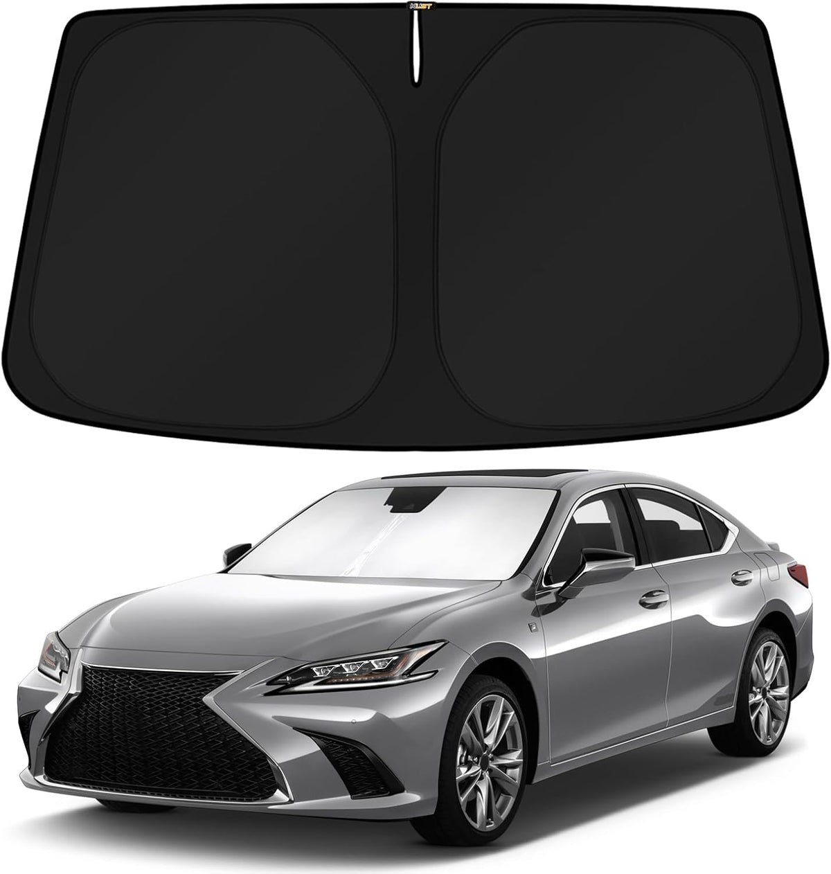 KUST Windshield Sun Shade for Toyota RAV4 2019-2022 2023 2024 2025 2026 Window Accessories Shade Sun Visor Cover Foldable Block UV Rays - Colors E