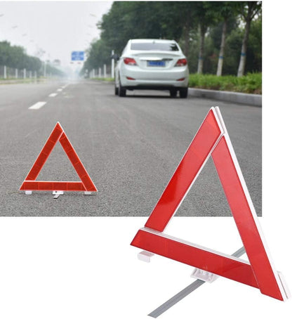 Dot Warning Triangle, Foldable Car Reflective Safety Triangle Sign Emergency Breakdown Warning Board Car Stop Sign Roadside Emergency Warning Triangle emergency car reflectors
