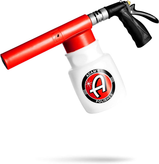 Adam's Foam Gun Car Wash Foam Sprayer - Connects to Garden Hose for Car Washing, No Pressure Washer Required, Use Snow Foam Blaster with Car Soap, Shampoo or Detergent
