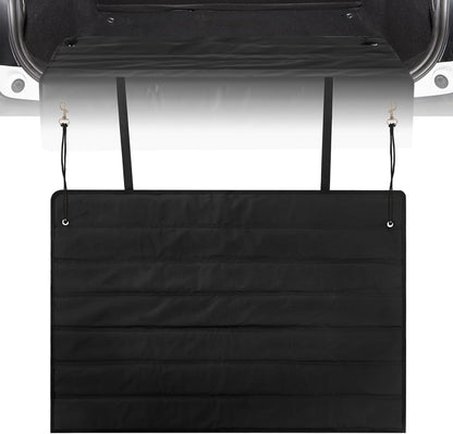 Tinideya Large Rear Bumper Protector for Cars 41 x 25 Inch Bumper Guard Foldable Protective Mat Dog Blanket Cargo Liner Preventing Scratches While Unloading and Loading for SUV Van Truck Vehicle