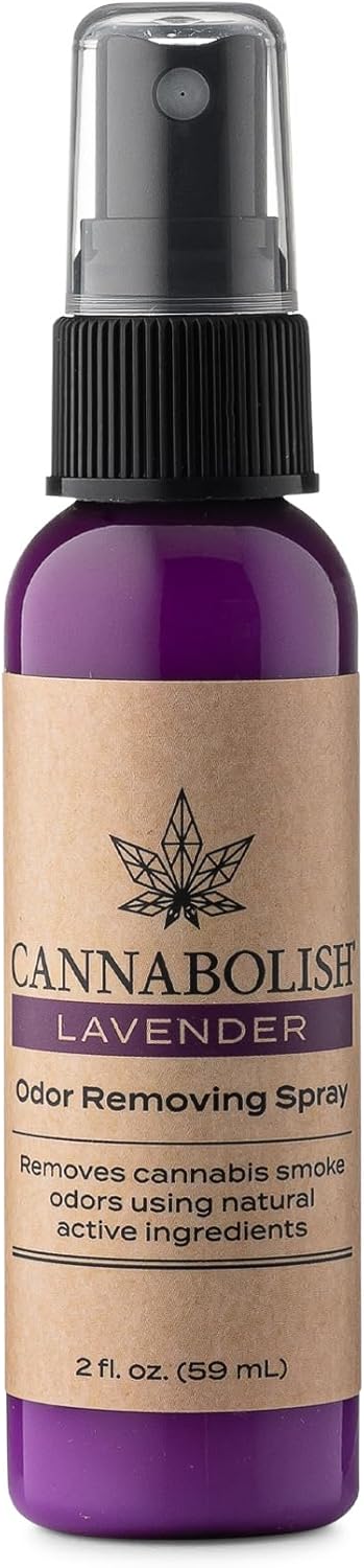 Cannabolish Wintergreen Smoke Odor Removing Spray and Air Freshener, 2 fl. oz. Travel Size