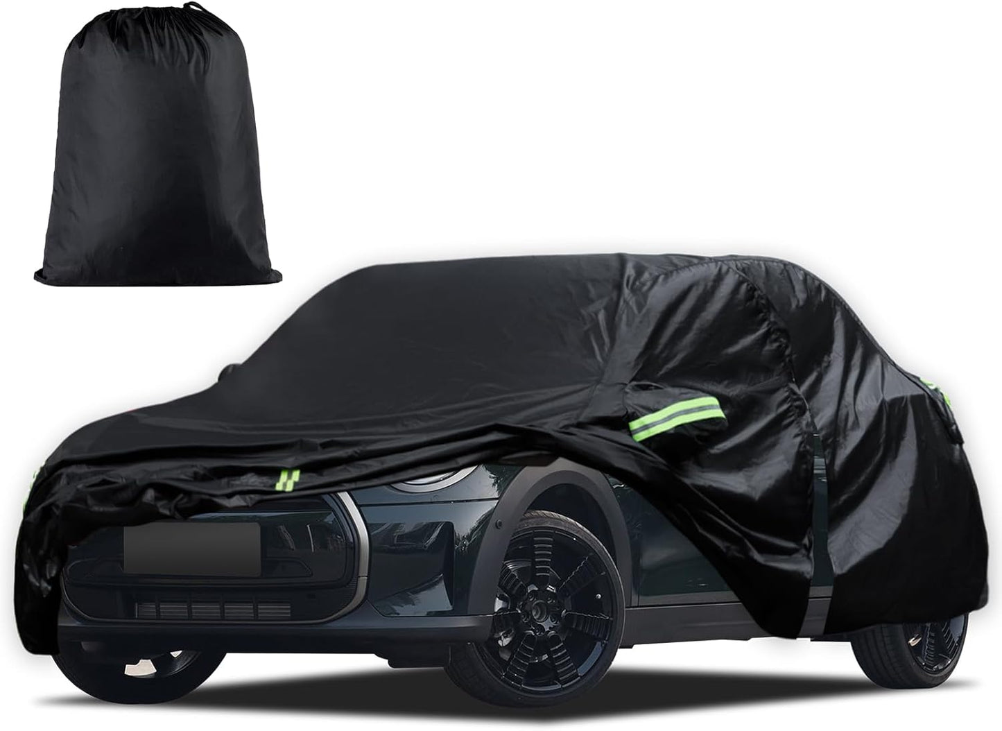 Car Cover Custom Fit for Toyota Corolla 2000-2025, Honda Civic 1991-2025, Waterproof All Weather Full Exterior Cover Rain Sun Protector Car Cover with Door Zipper