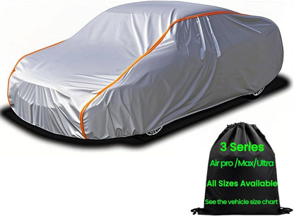 Waterproof Sport Car Cover, Super Lightweight Small Outdoor Car Cover Rain Car Covers for Automobiles All Weather Waterproof Fit Coupe 163" to 178"
