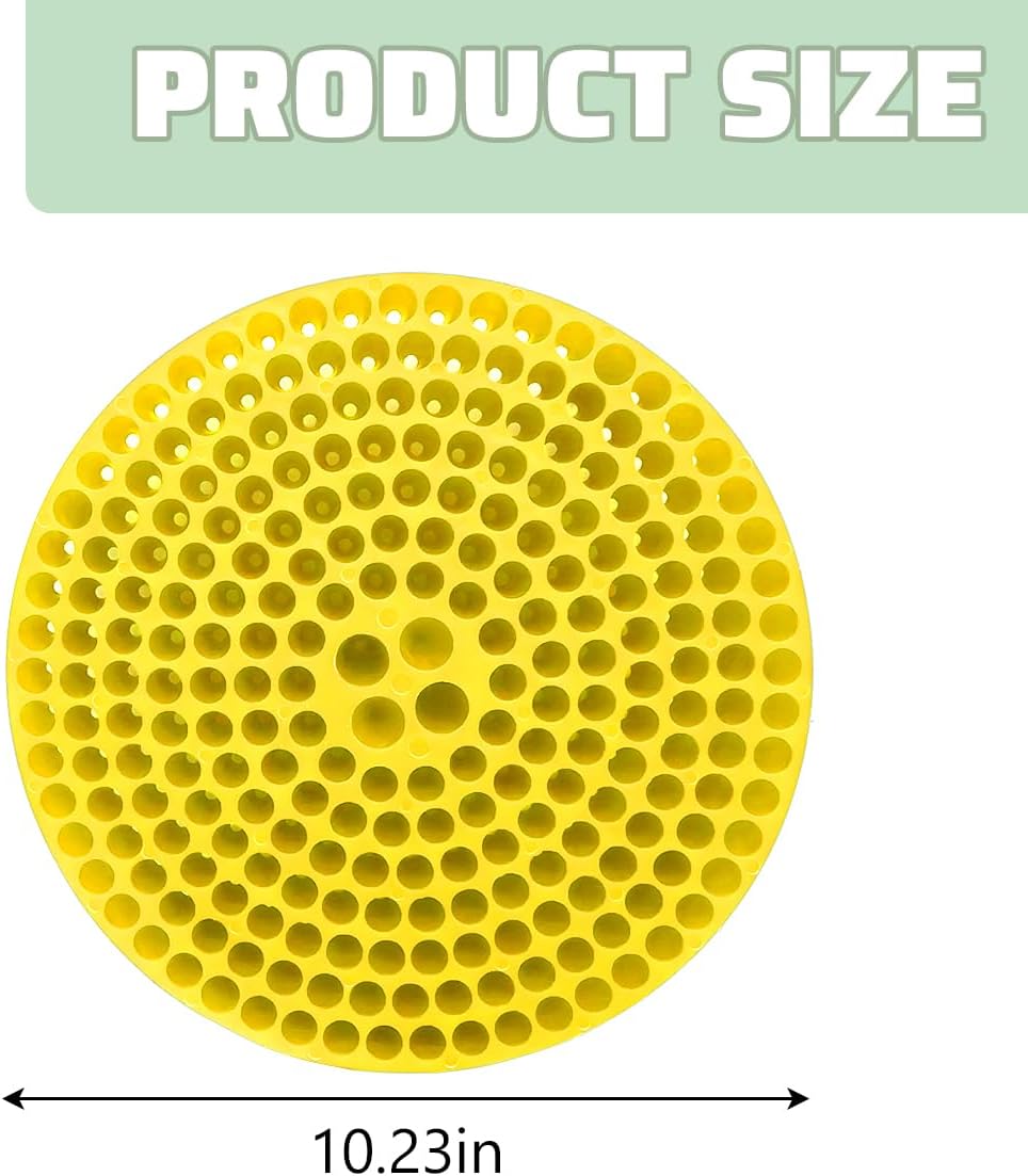 Car Wash Bucket Grit Trap Inserts, Vehicle Detailing Wash Filter for Remove Dust and Dirt, Automotive Cleaning Tool Fits 12 Inch Diameter Bucket, Universal for SUV RV Truck (Black)