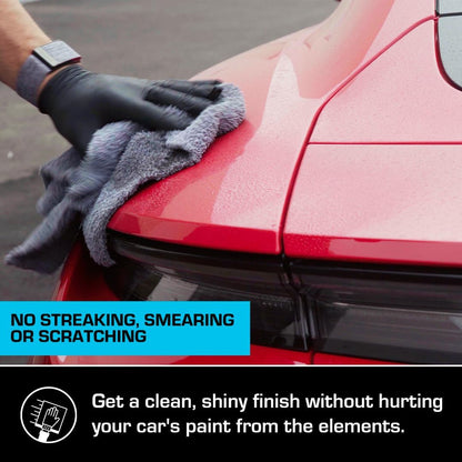Ethos Defy - 3 in 1 Ceramic Coating - Waterless Car Wash Spray & Wax - Car Wax Spray Rnseless Wash - Hydrophobic Top Coat - Polish & Polymer Paint Sealant Protection - with Insta-Bond Technology