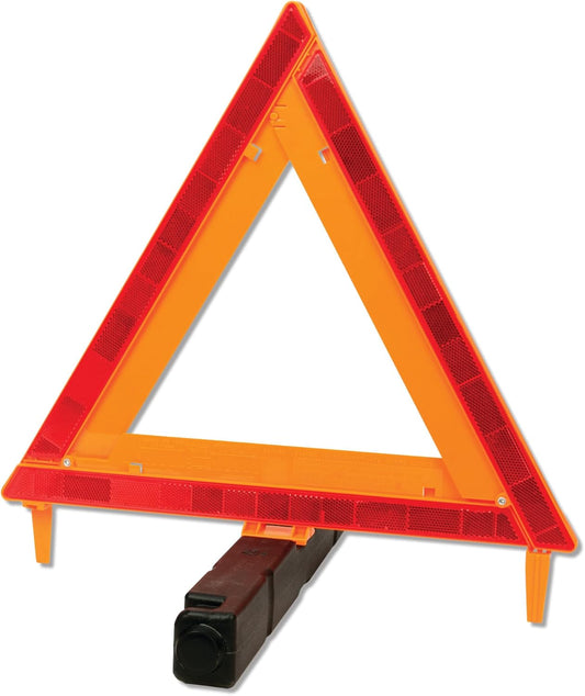 Performance Tool W1499 DOT Approved Warning Triangle for Roadside Emergencies - Lightweight and Stable at 29 Pounds - 17.5-Inch x 17.2-Inch