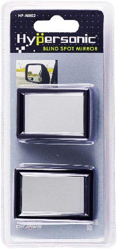 Hypersonic Blind Spot Mirror Convex Wide Angle Rear View Car Outside Universal Fit Stick Mirrors