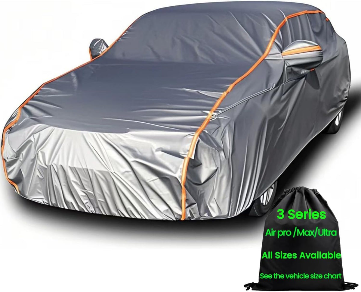 Waterproof Sport Car Cover, Super Lightweight Small Outdoor Car Cover Rain Car Covers for Automobiles All Weather Waterproof Fit Coupe 163" to 178"