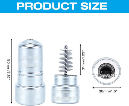 10pcs Stainless Steel Battery Tterminal Cleaner,Battery Terminal Cleaning Brushes, Universal Battery Post Cleaner Tool for Car, Truck, Marine Top & Side Terminals Dirt Removal