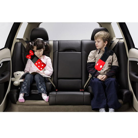 Seat Belt Cover Pad for Man, Cute Seatbelt Covers, Cute Cartoon Car Seat Belt Cover Pads, Car Seat Shoulder Strap Pads, Seatbelt Cushion, Car Seat Strap Covers for Boys Girls (MN)