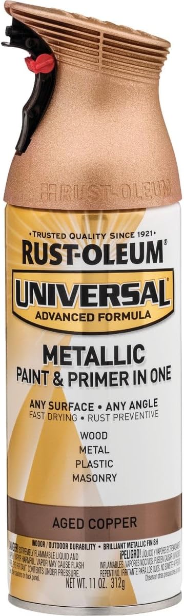 Rust-Oleum 302151 Universal All Surface Clear Topcoat Spray, 11 oz, Dead Flat Clear - Colors B