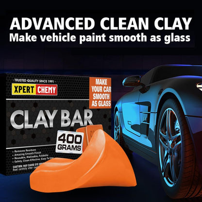 XPERTCHEMY Car Clay Bar 4 Pack 400g(4x100g), Auto Detailing Premium Grade No Scratch Magic Clay Bars Cleaner Kit with Washing and Adsorption Capacity for Car Auto SUV, RV, Truck, Purple