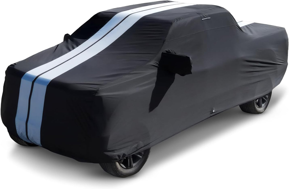 iCarCover 15-Layer Car Cover Waterproof All Weather | Premium Quality Car Covers for Automobiles, UV Protection, El Camino, Impala, Bel Air, Monte Carlo, Galaxie, Charger, Size C21 (See Size Chart) - Colors C