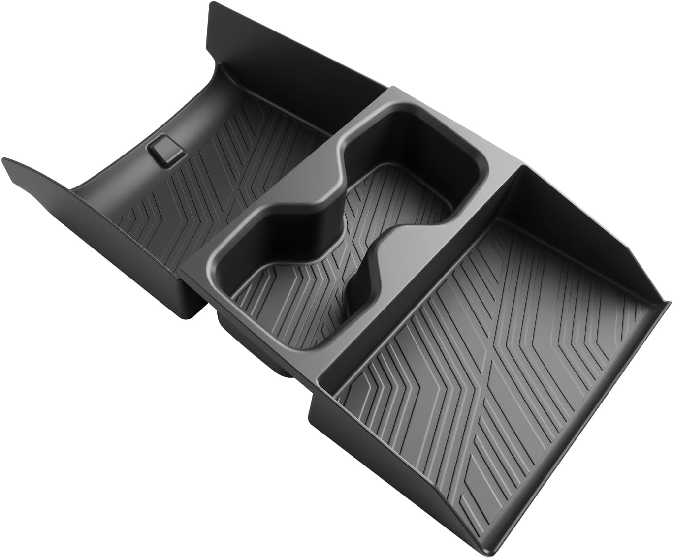 SKTU 2-Pack 2023 2024 2025 2026 Lexu s RX350 Center Console Organizer for 2023-2026 Lexu s RX350/RX450h/RX500h Console Tray 2023 2024 2025 2026 RX350 Accessories with Sunglasses Holder [Double Layers]