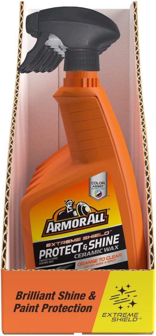 Armor All Extreme Shield Protectant Spray , Interior Car Cleaner with UV Protection Against Cracking and Fading, 16 Fl Oz