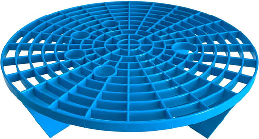 Sutekus Grit Trap Automotive Wash Bucket Insert Wash Bucket Filter Remove Dirt and Debris from Microfiber for Car Wash, Blue