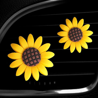 2 Pieces Small Bee Air Vent Clips Bling Bee Car Accessories Cute Car Air Freshener Rhinestone Gift Decorations Charm Car Clip Interior Air Vent Decor