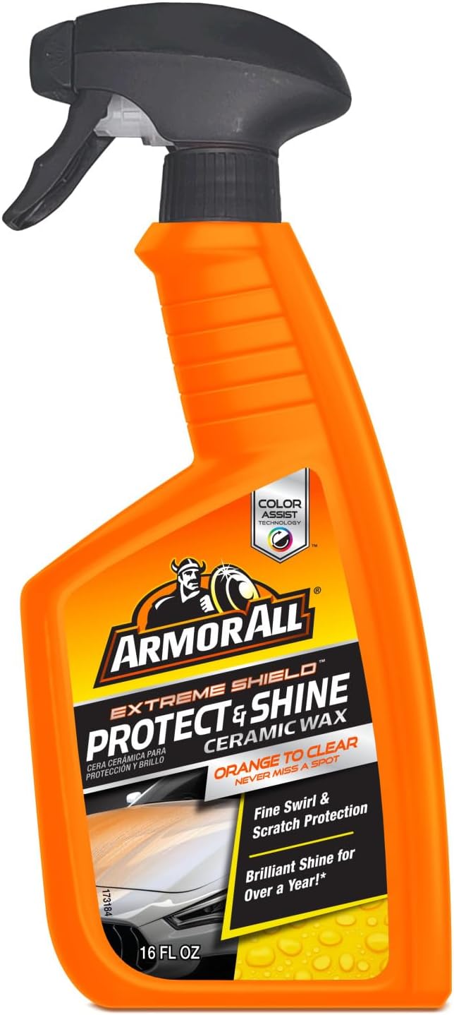 Armor All Extreme Shield Protectant Spray , Interior Car Cleaner with UV Protection Against Cracking and Fading, 16 Fl Oz